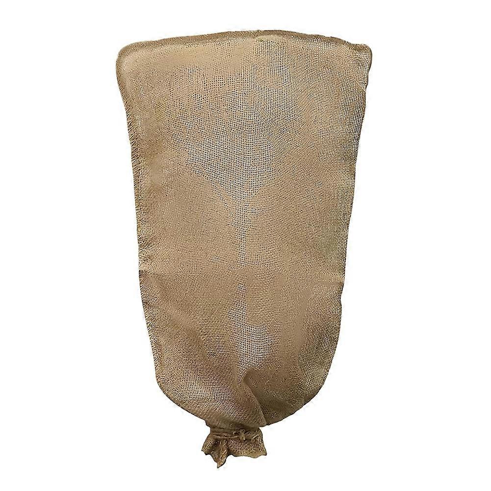 2PCS Winter Burlap Plant Cover Bag with Drawstring