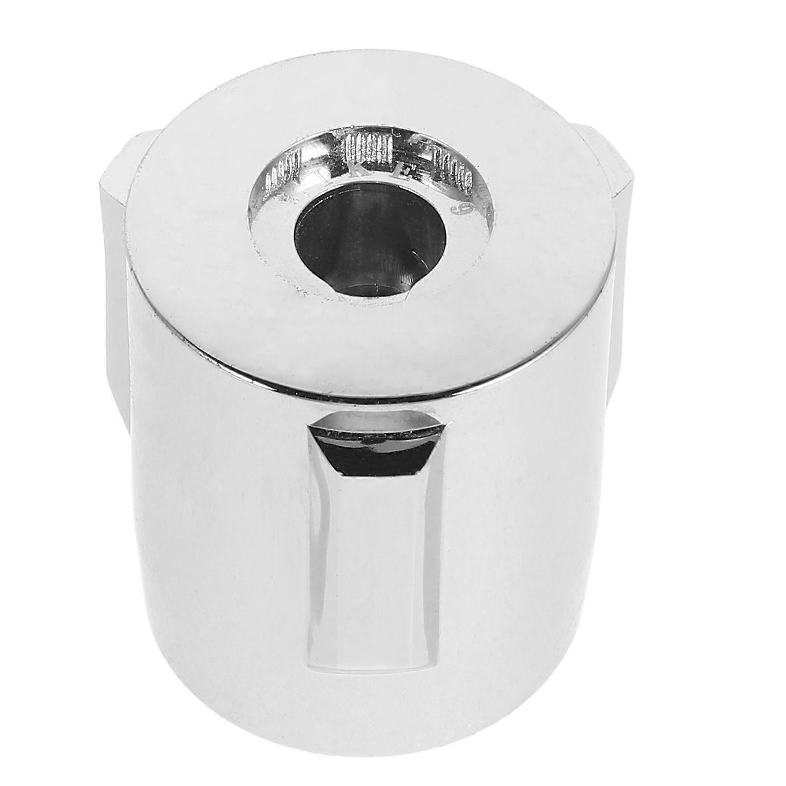 Bathtub Faucet Handle Set Silver Angle Valve Replacement Handle for Faucet