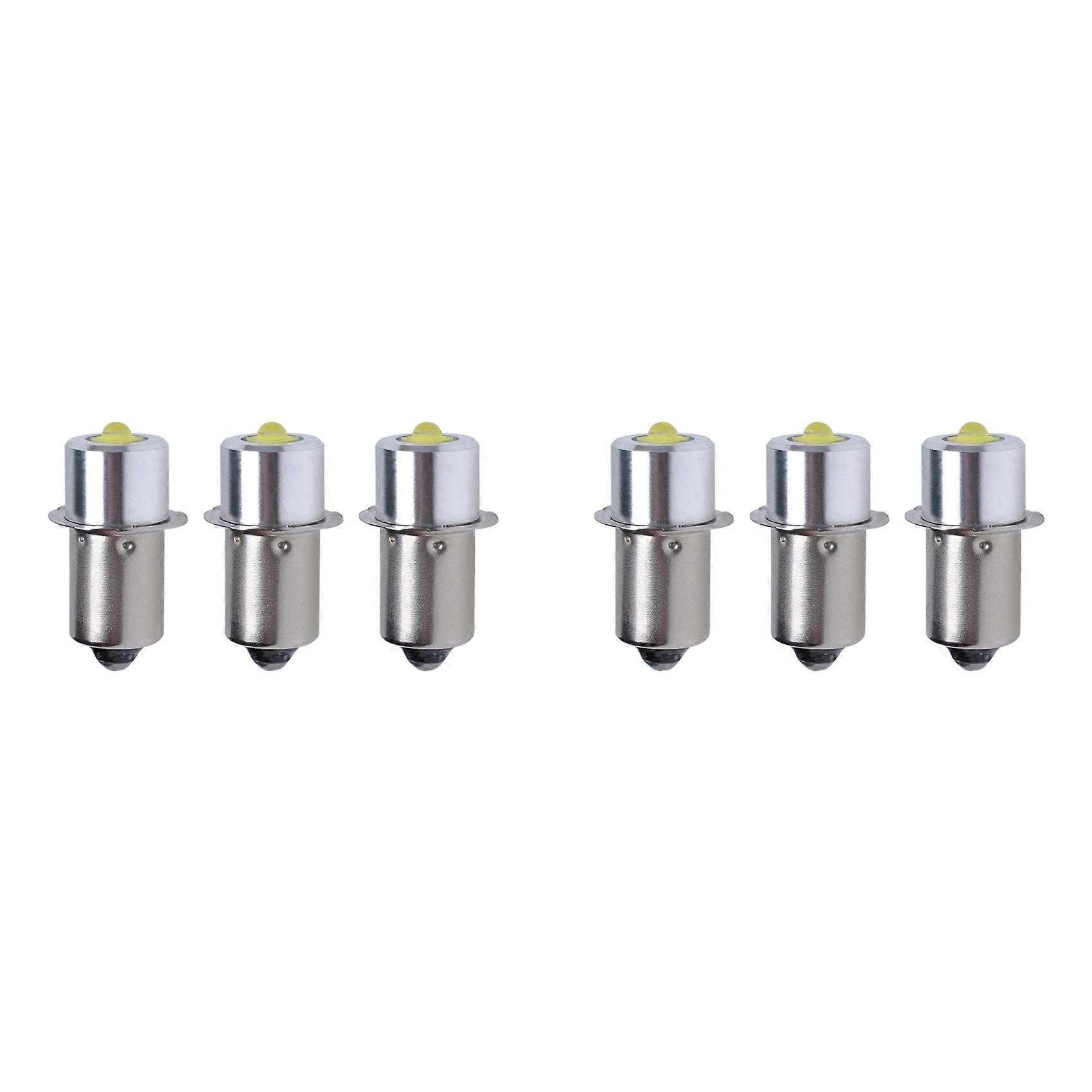 6x Light Led Conversion Kit for Maglite LED Conversion Kit, 3W DC 6-24V LED Flashlight Bulb