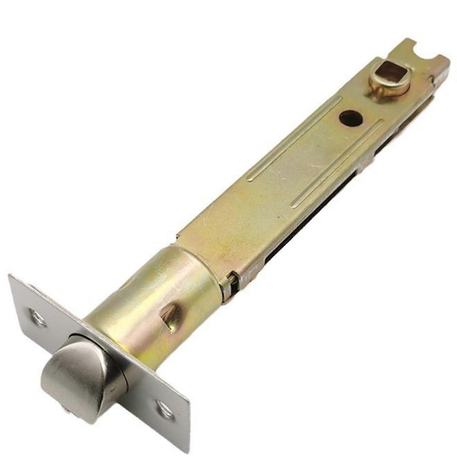 5 Inch Door Latch with Square Corner Faceplate, Heavy Duty Metal Door Lock Latch for Home and RV