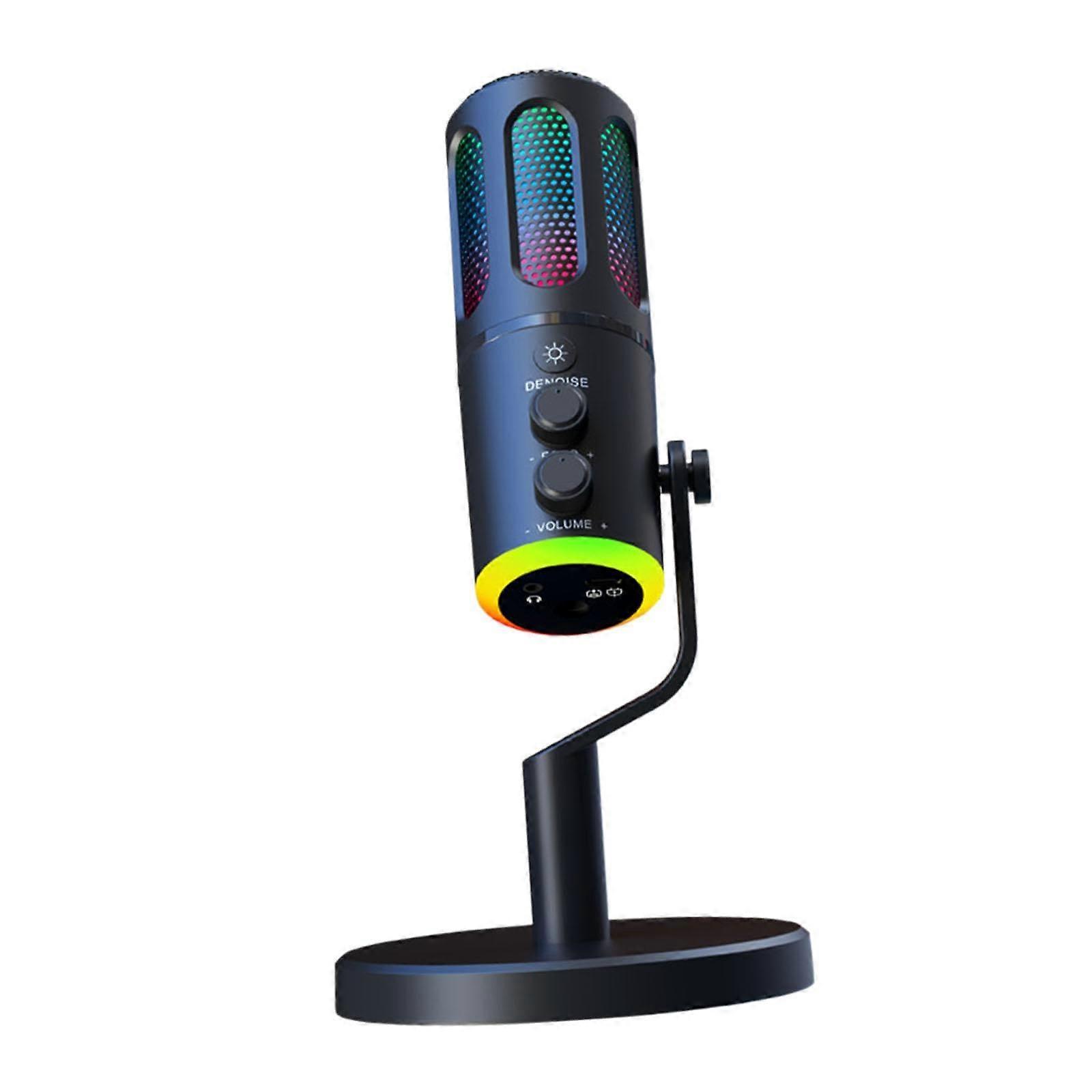 Computer Microphone USB Condenser Microphone For PC Laptop Desktop