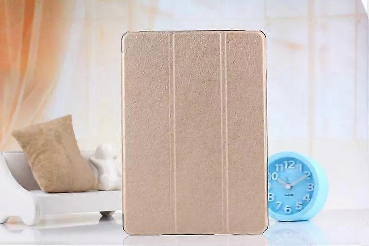 Stylish Case For Ipad 2015 Pro 12.9 Gold Silk Texture Leather