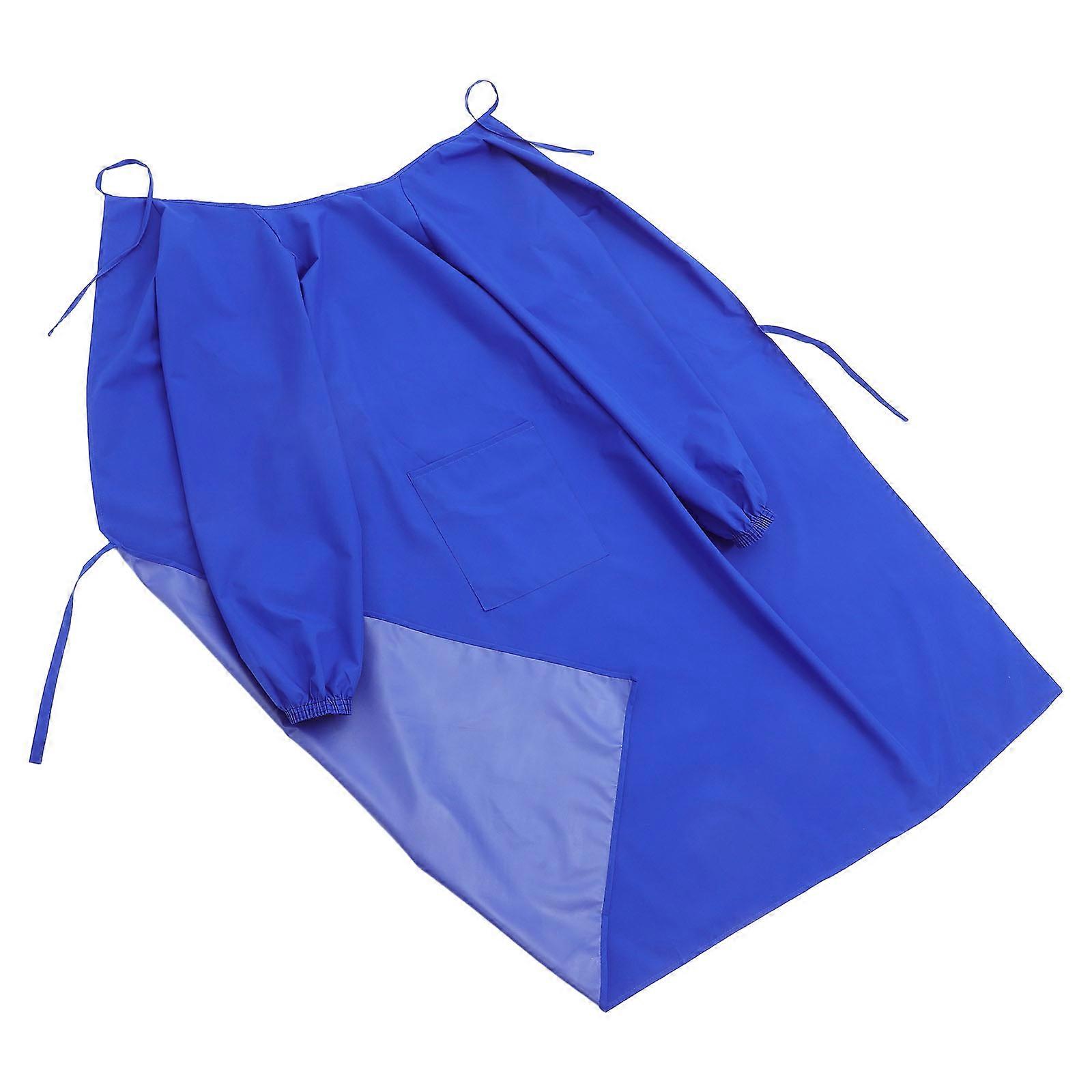 Waterproof Oilproof Apron with Sleeves for Kitchen Work 1 Piece