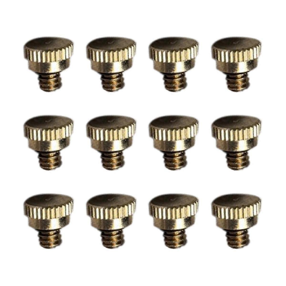 Brass Misting Nozzle Plug ,Thread Misting Nozzle Plug 12Pcs