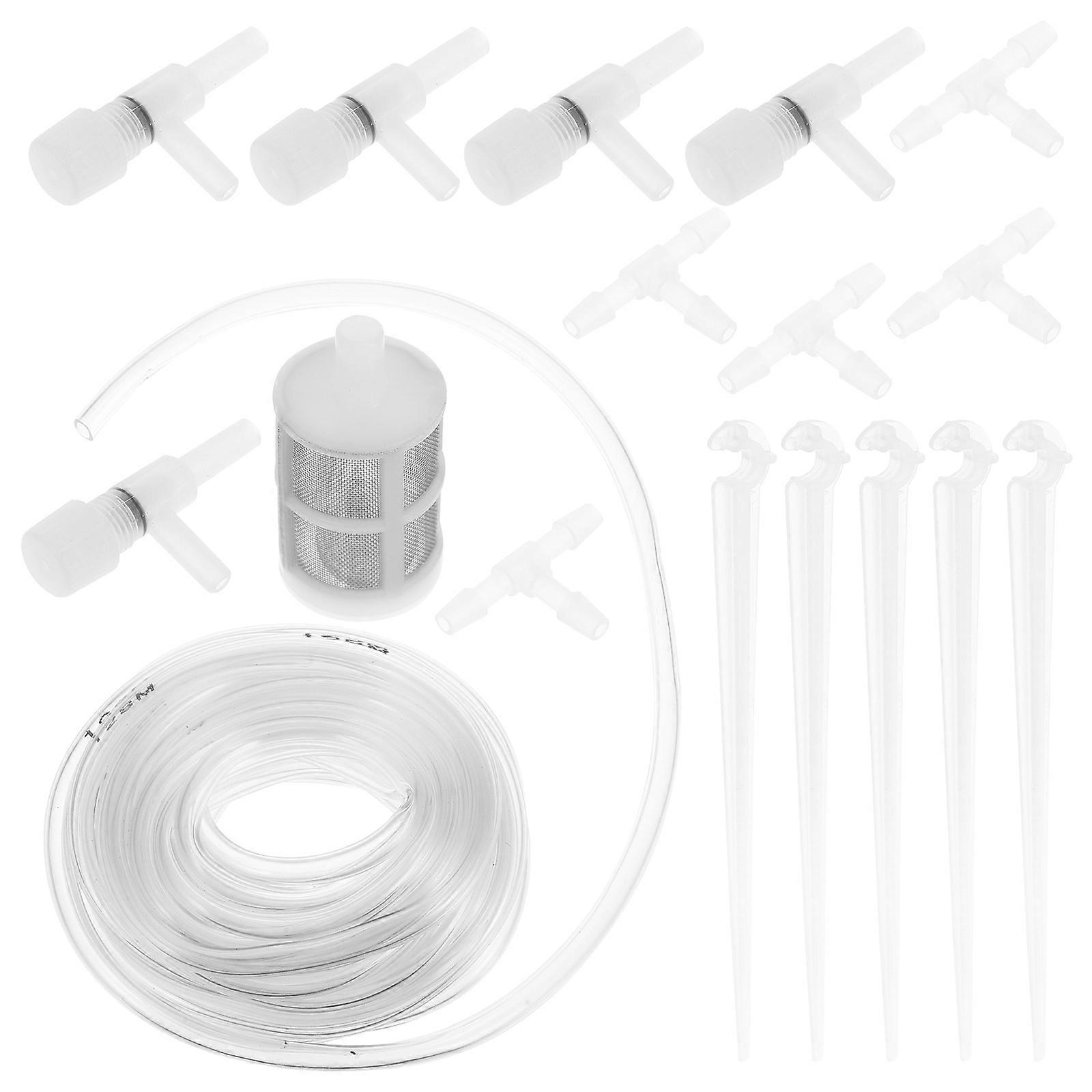 Self Watering Automatic Drip Irrigation Hose for Potted Plants 1Set with Valve