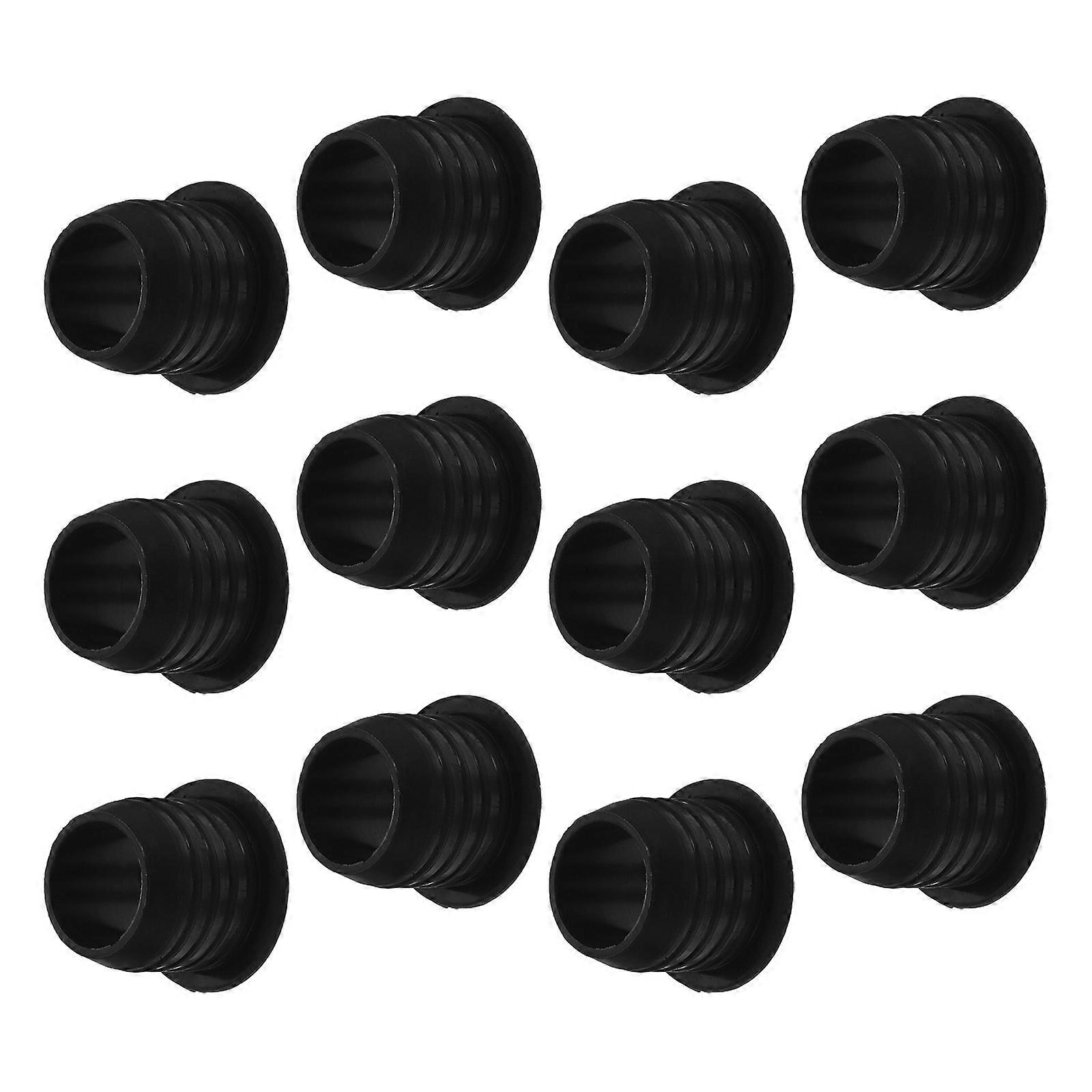 Pourer Adapter Threaded Neck Leakproof Spout 12Pcs for Bar Use