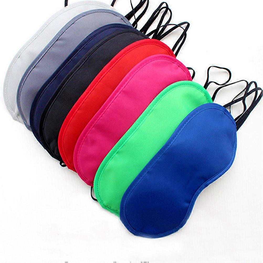 Eyepatch Polyester Sleep Eye Mask for Sleep Use 15Pcs with Elastic Straps