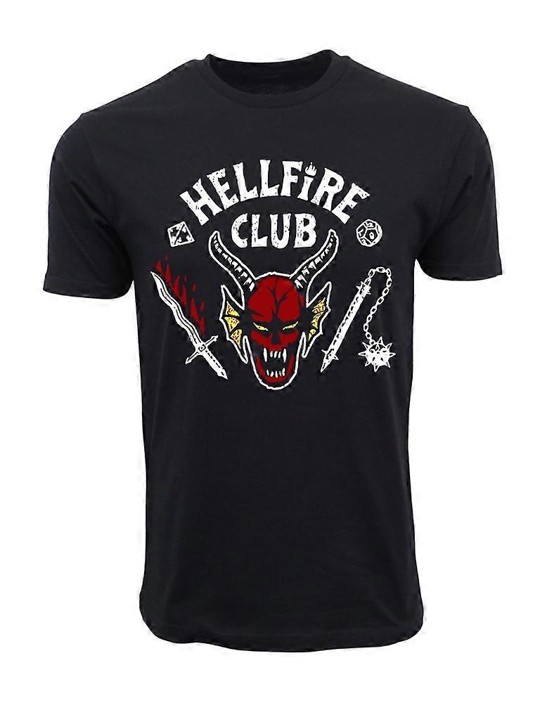 T-shirt Stranger Things Hell Fire, modèle 018
