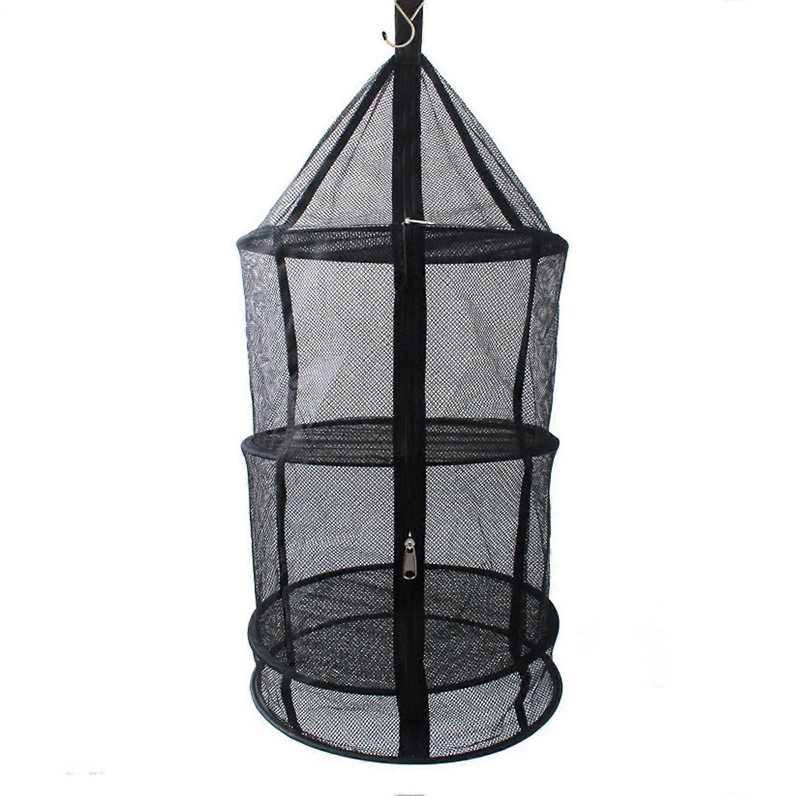 Mesh Drying Rack with Ventilated Foldable Design for Herbs Vegetables Laundry and Plants