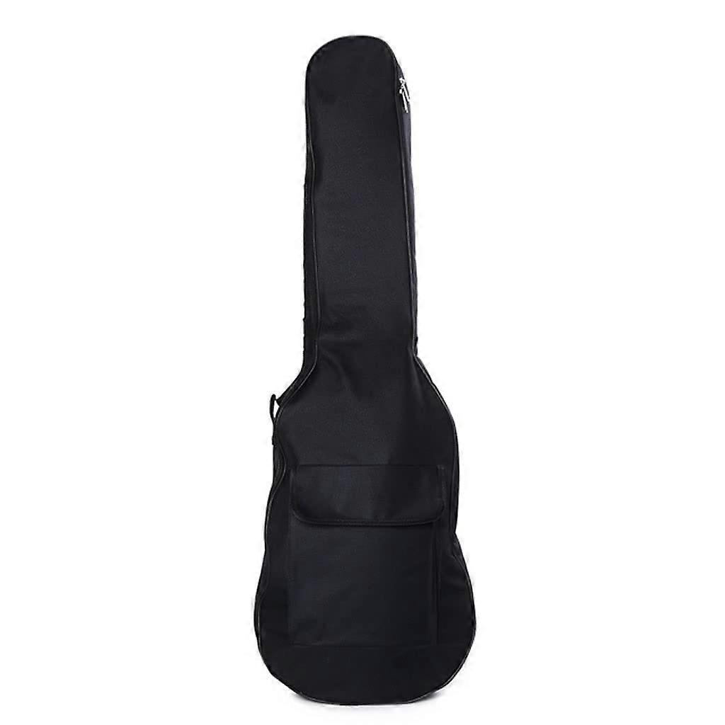 Waterproof Shockproof Electric Guitar Bag with Double Shoulder Straps and Large Outer Pocket