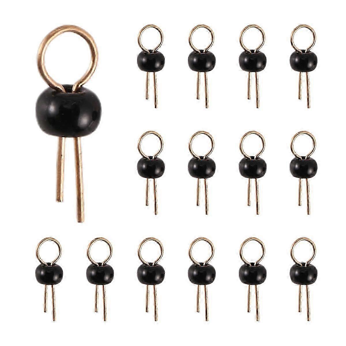 200Pcs Black Soldering PCB Board Breadboard Test Point Pin