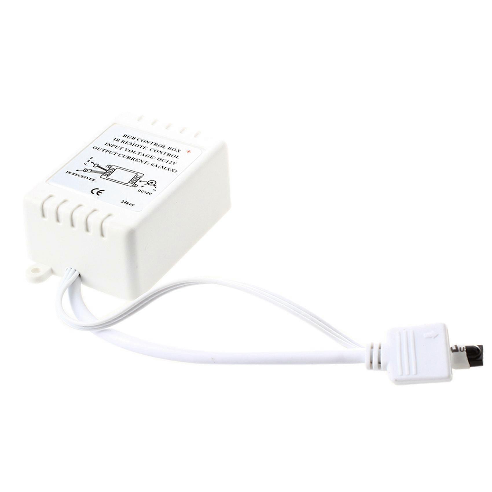 3X IR Box Remote Controller 24 Keys for RGB LED Light Strip