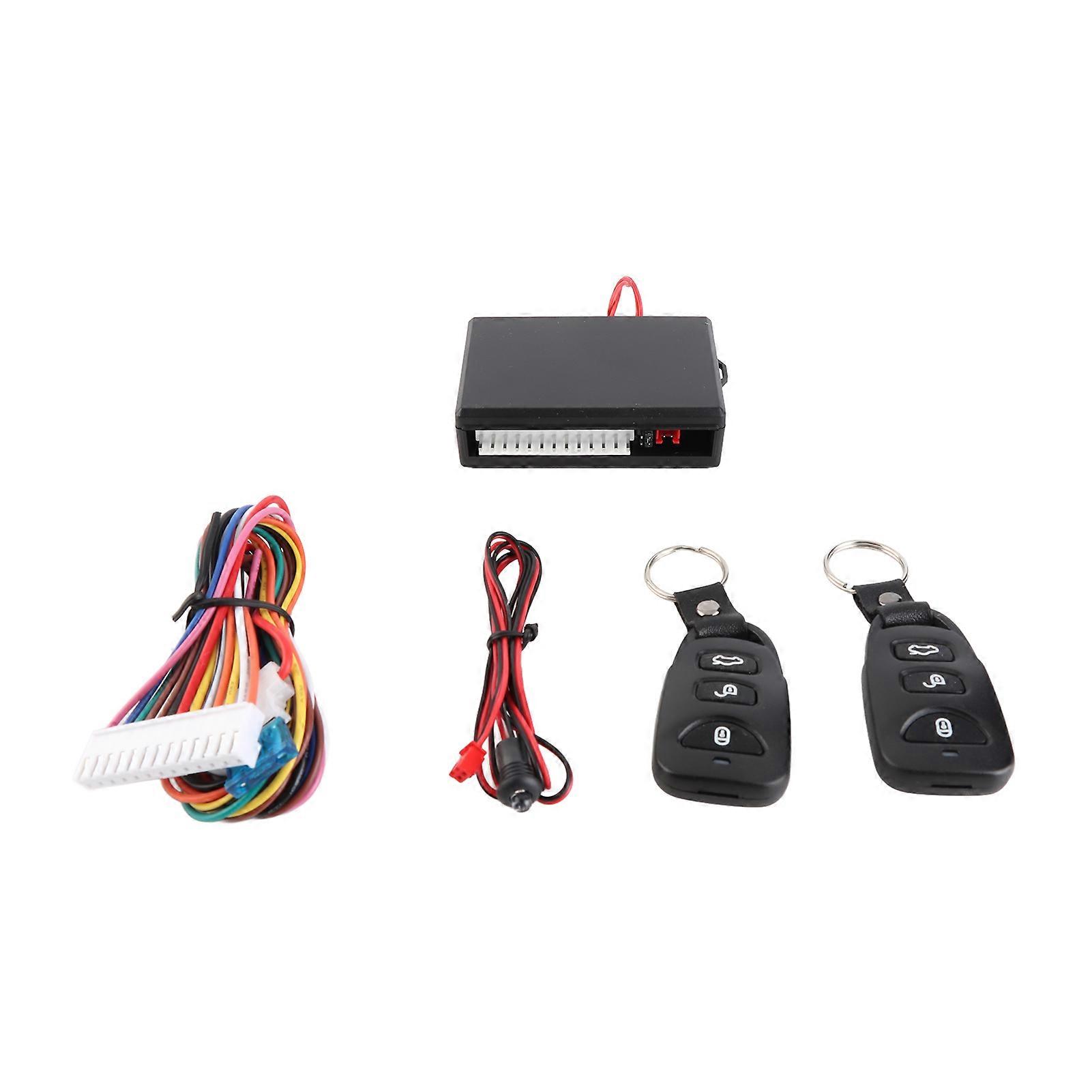 Car Door Lock Remote Control Car Door Lock Trunk Release Keyless Entry System Central Locking Kit With Remote Control