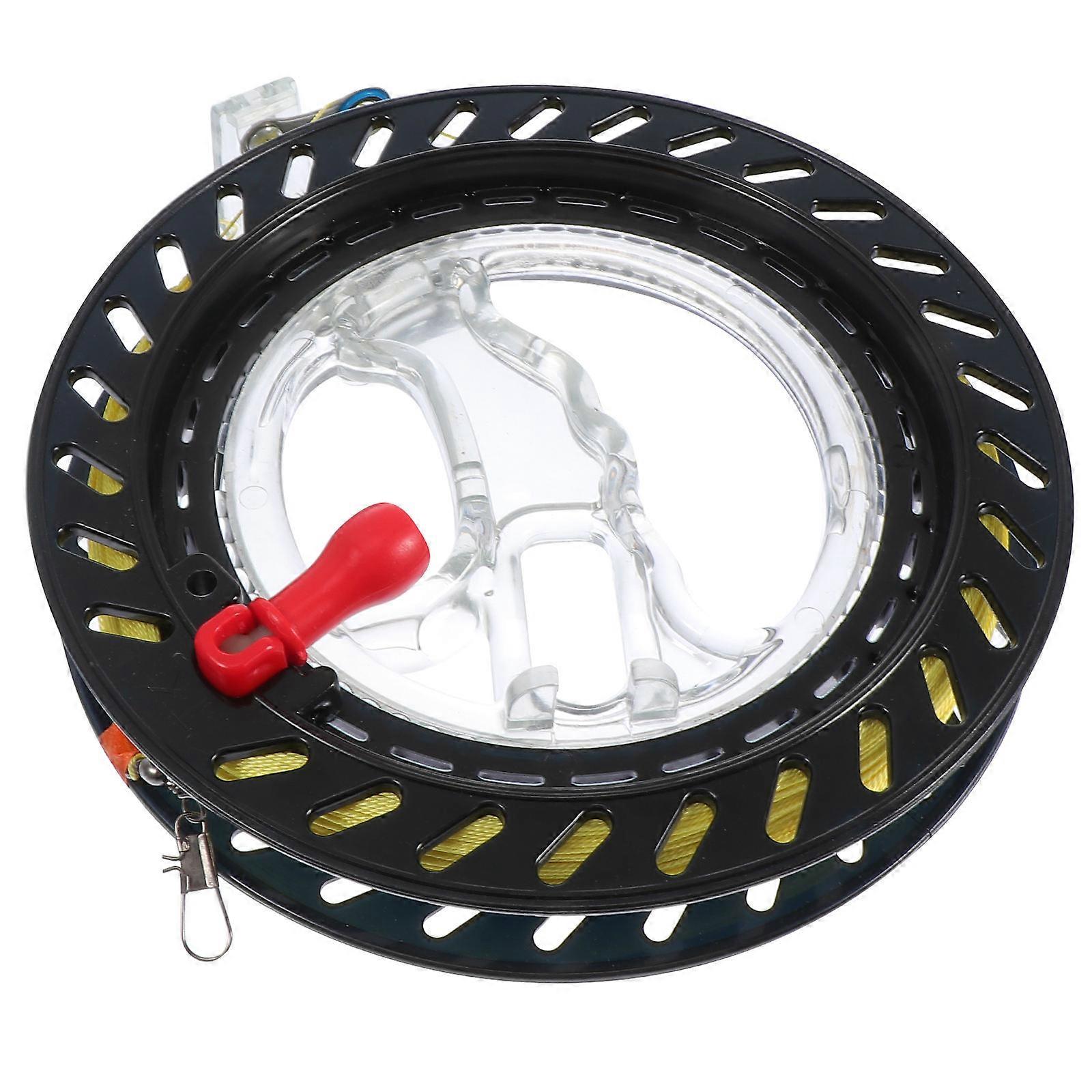 Kite Reel Winder Plastic Kite Spool Designed for Flying 1Pcs Black