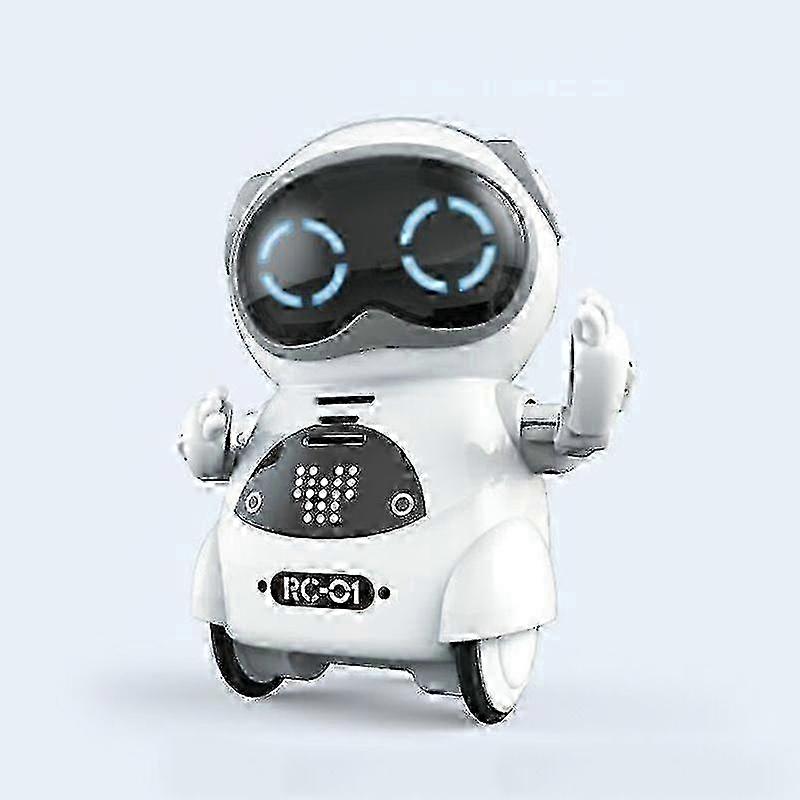Mini Smart Pocket Robot Toy - Interactive Talking, Voice Recognition, Record Songs, Dancing Robot Gift Idea