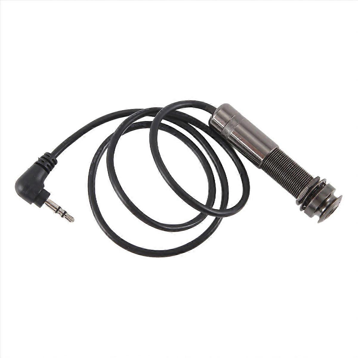 Guitar Pickup Cable Piezo Cable End Pin Jack Guitar Adapter Cable
