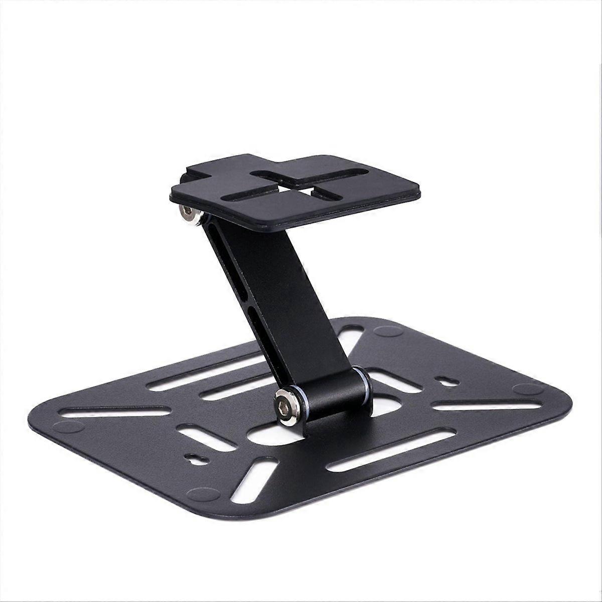 Foldable Projector Stand Desk, Wall and Ceiling Mount Bracket Black