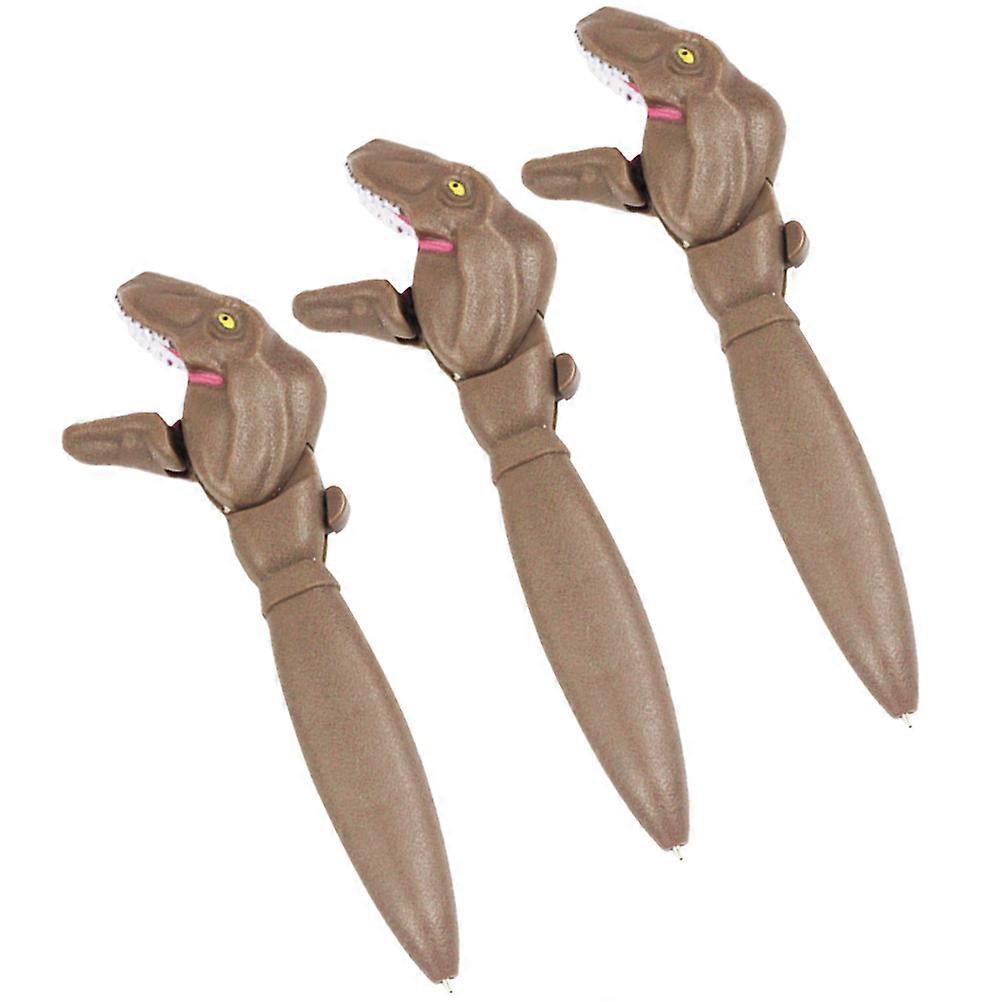 Creative Dinosaur Pen Multi-Function Writing Pen for Writing 3Pcs Bundle