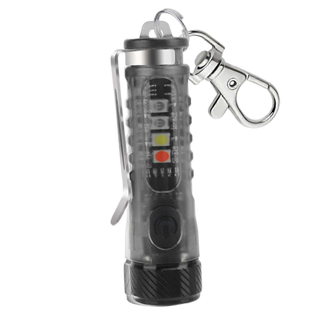 Keychain Flashlight with Multiple Lighting Modes,  Brightness LED, Compact for Camping Emergency