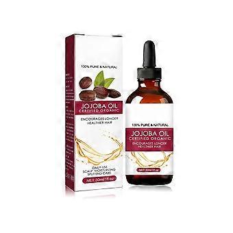 Siero per capelli all'olio di jojoba per un'idratazione profonda del cuoio capelluto e contro le doppie punte, puro naturale 30 ml