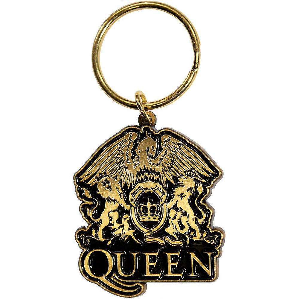 Queen kulcstartó arany címer kulcstartó