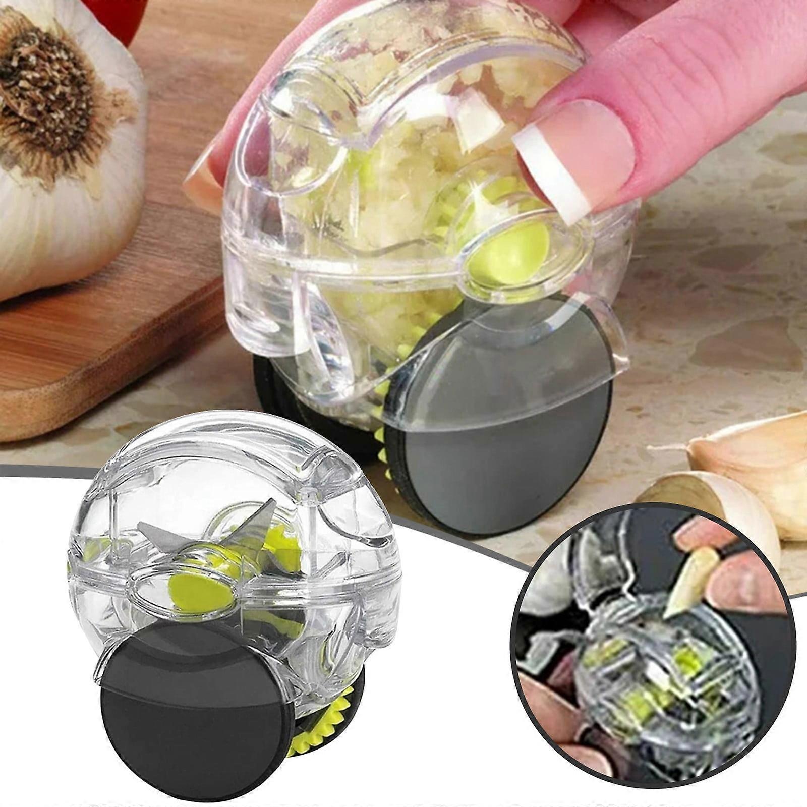 Garlic Crusher Garlic Chopper Rolling Garlic Press