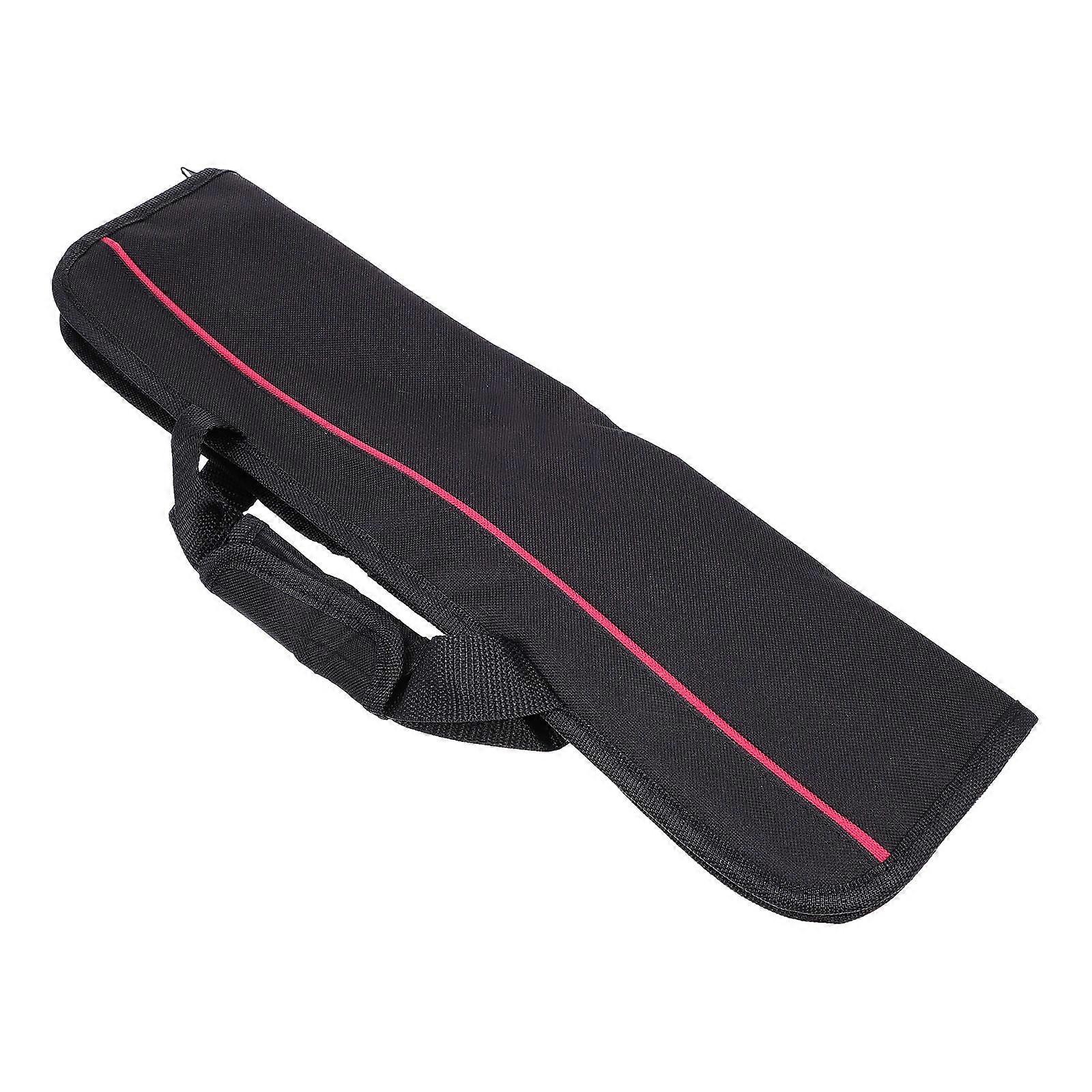 Large Capacity Red Knives Storage Pouch Oxford Material Multi-Function Kitchen Organizer