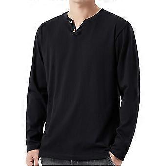 Solid Color Pullover Shirt for Daily Sport Homewear Wear