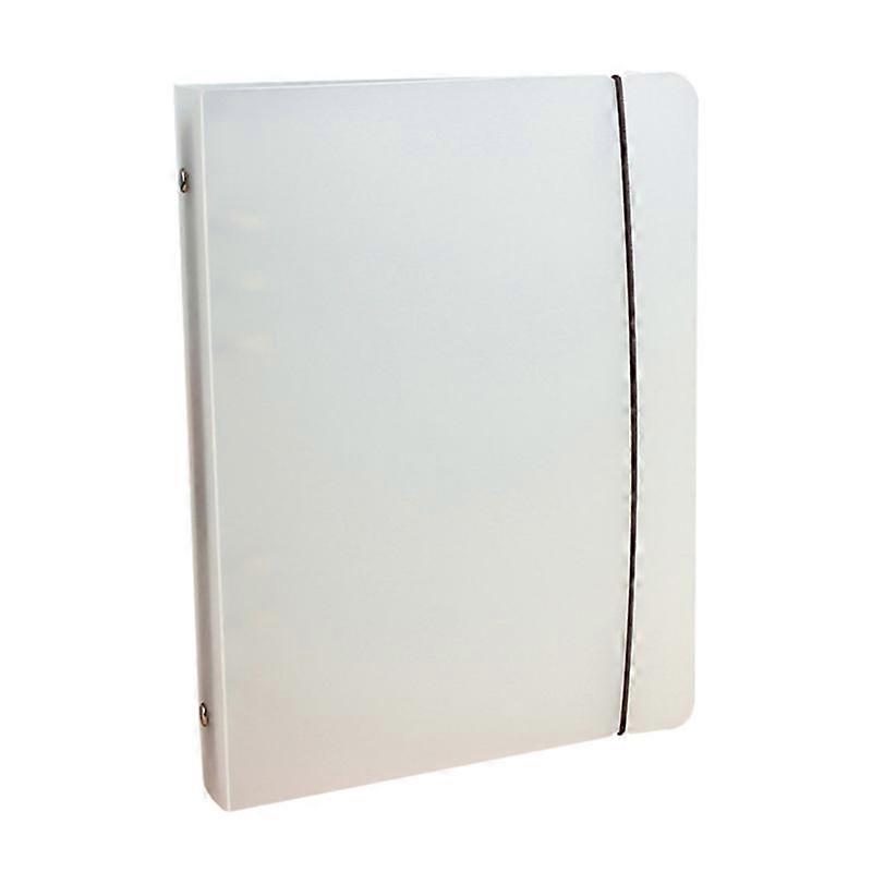 File Folder Plastic A5 Round Ring Binder for Office Organization