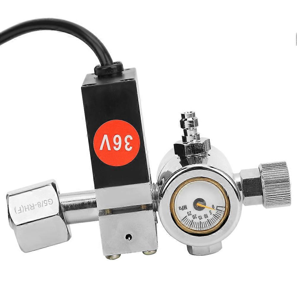 Carbon Dioxide Decompressor Heating Reducer Zinc Alloy Automatic Adjustment