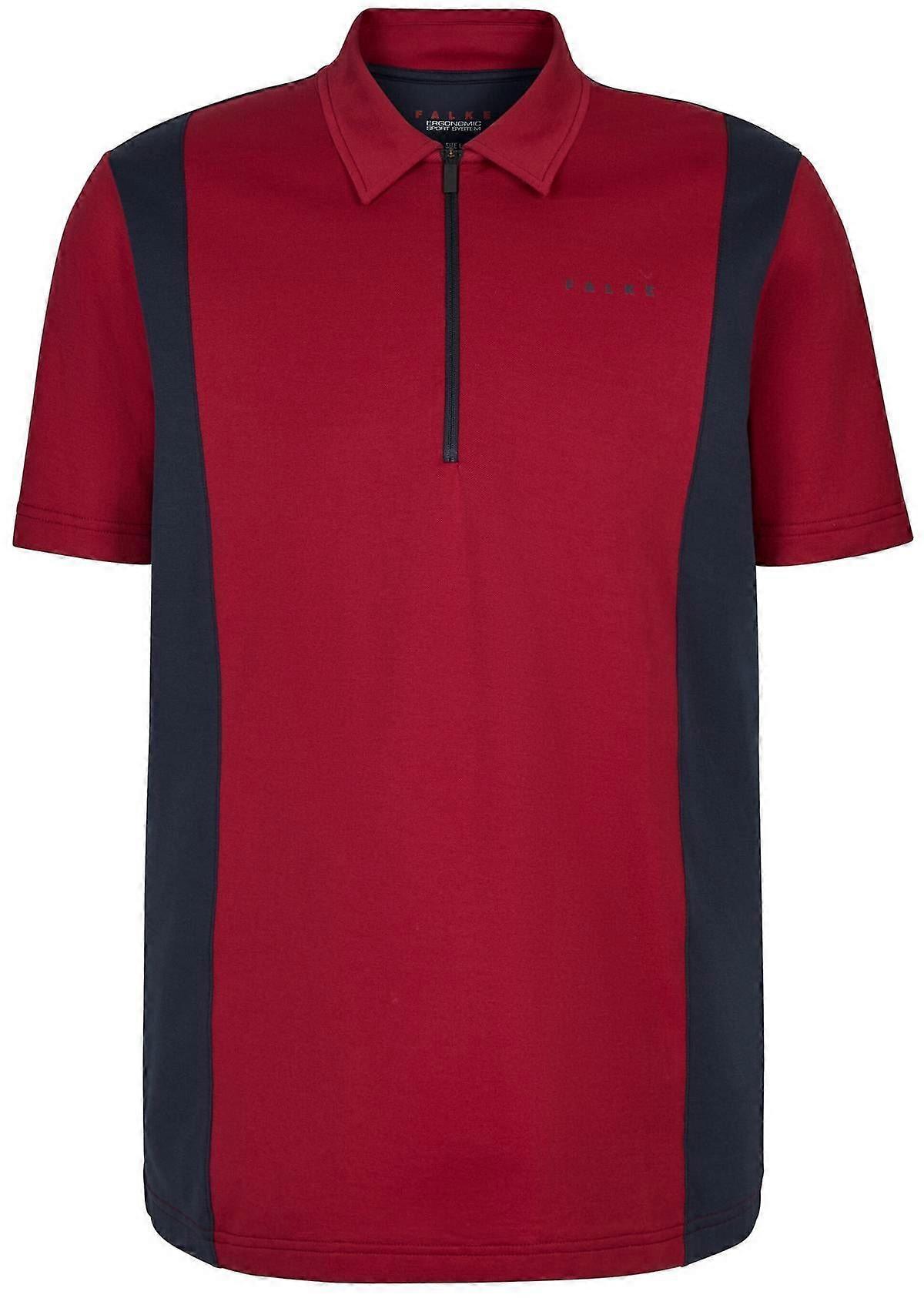 Falke Golf Polo Shirt - Ruby Red
