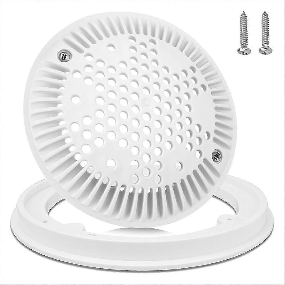 Ground Pool Drain Cover and Frame Kit,compatible with Pool Parts