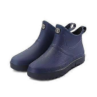 Men's Wellies Ankle Short Boots Garden Waterproof Rubber Rain Boots