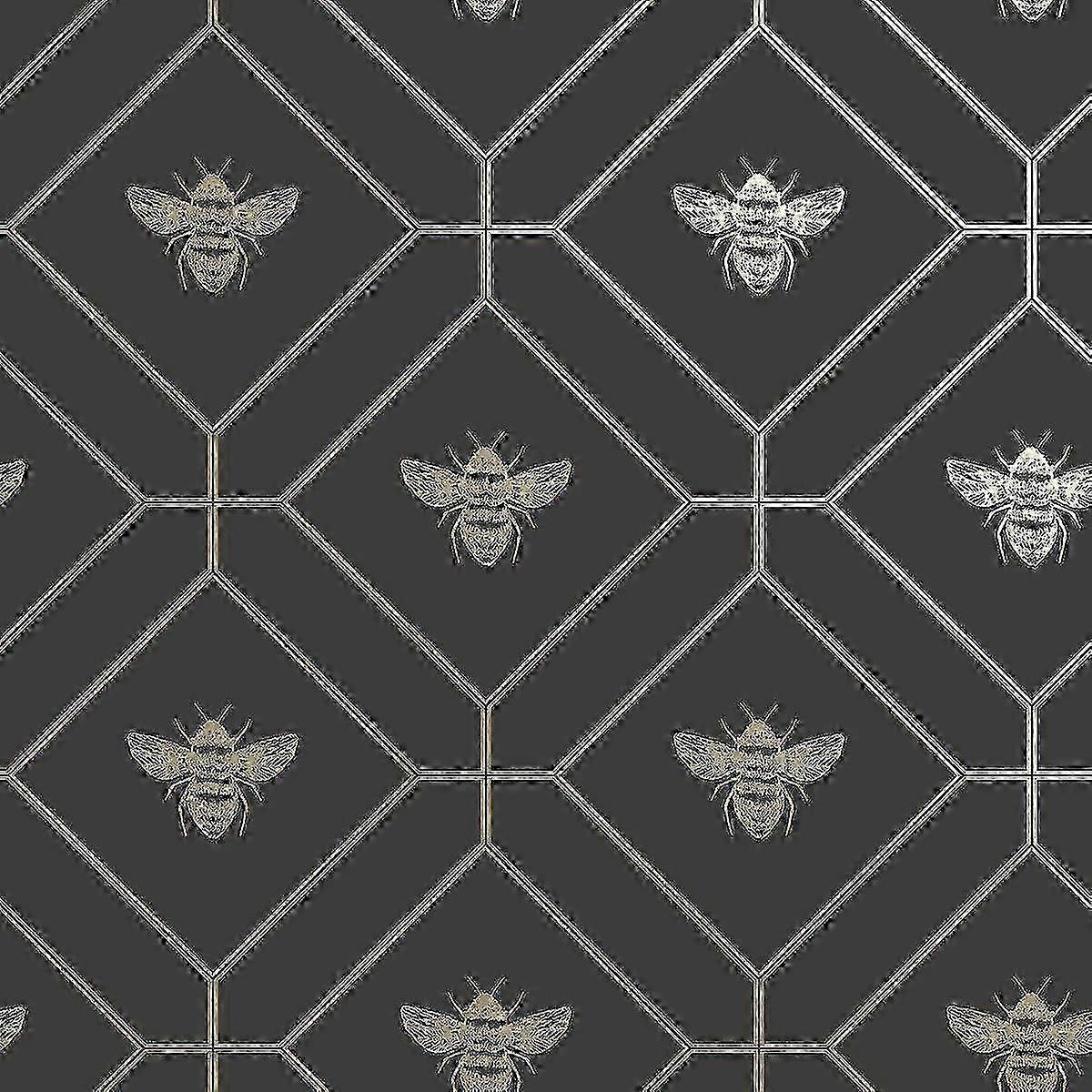 Honeycomb Bee Tapet Holden
