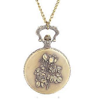 Lightweight Pocket Watch Vintage Necklace for Decoration 1Pcs Quartz