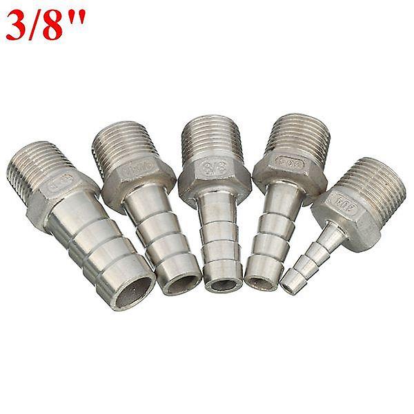 3/8 Inch Male Thread Pipe Barb Hose Tail Connector Adapter 6mm To 15mm