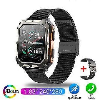 2023 Nowy inteligentny zegarek C20 Pro Asystent głosowy BT Bezprzewodowe połączenie biznesowe IP68 Outdoor Sport Wodoodporny zegarek na rękę dla Androida iOS