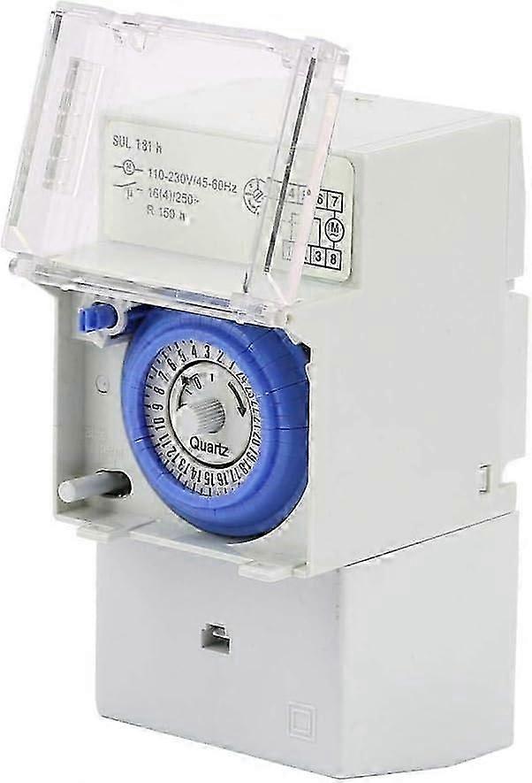 Timer, 24 Hour Time Switch, Analog Mechanical Timer8