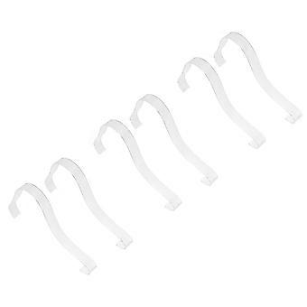 6 stücke Schuh Innere Unterstützung Sandale Halter Acryl Schuhe Display Rack Sandalen Stehen