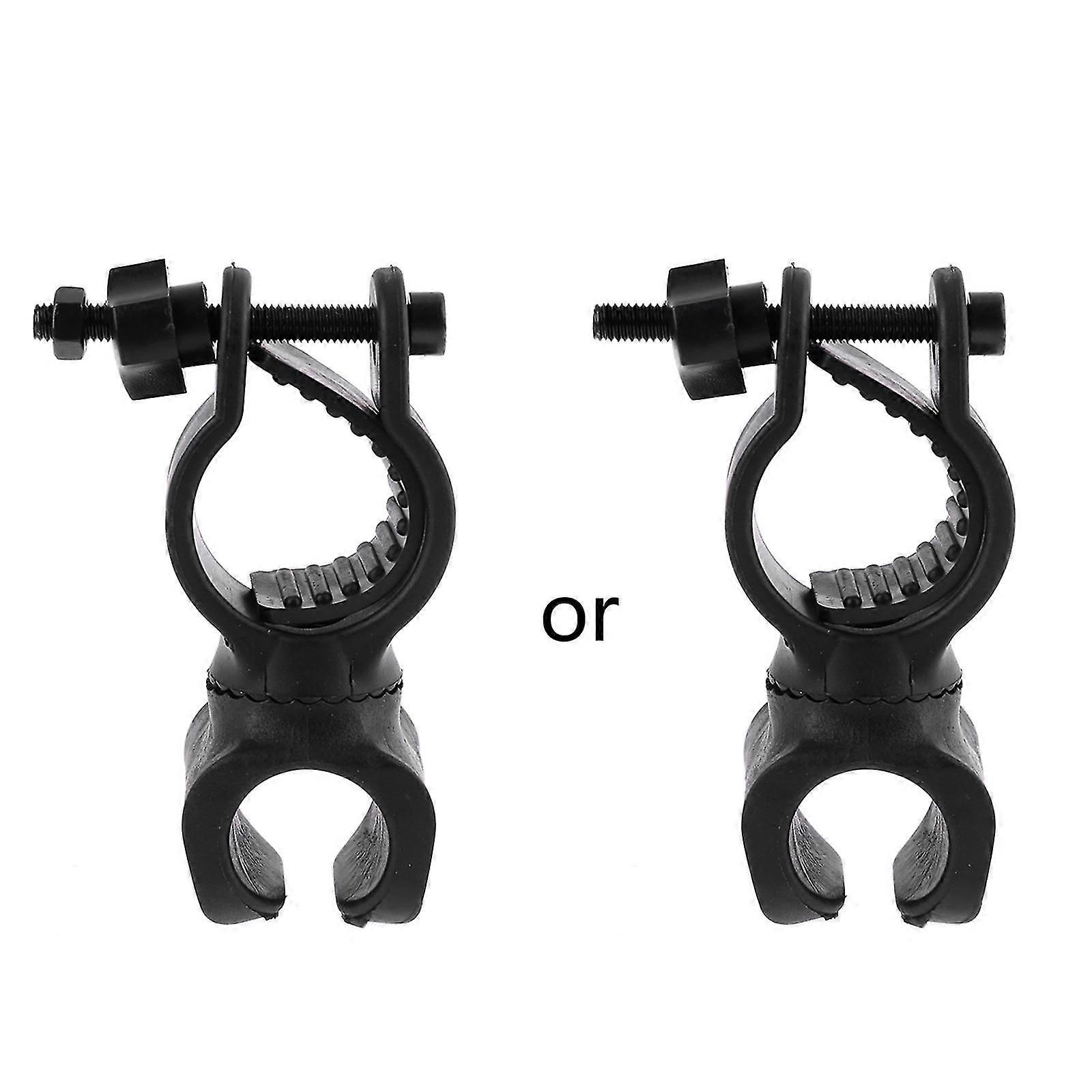 360 Rotating Metal Detector Pinpointer Holder with Flashlight Mount