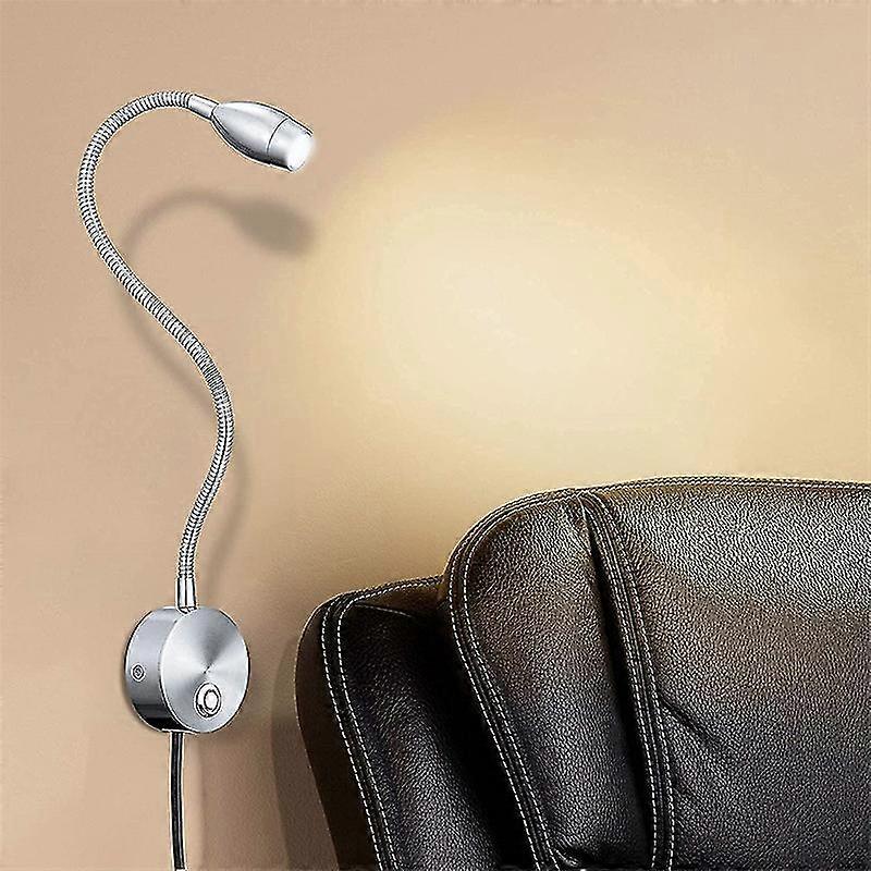 touch dimmable wall switch led reading lamp bedside lamp/lights for reading