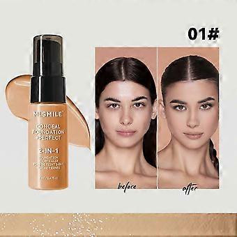 Mist matte liquid foundation flawless oil control concealer bb cream holding makeup liquid foundation makeup moisturing sweat resistant and easy