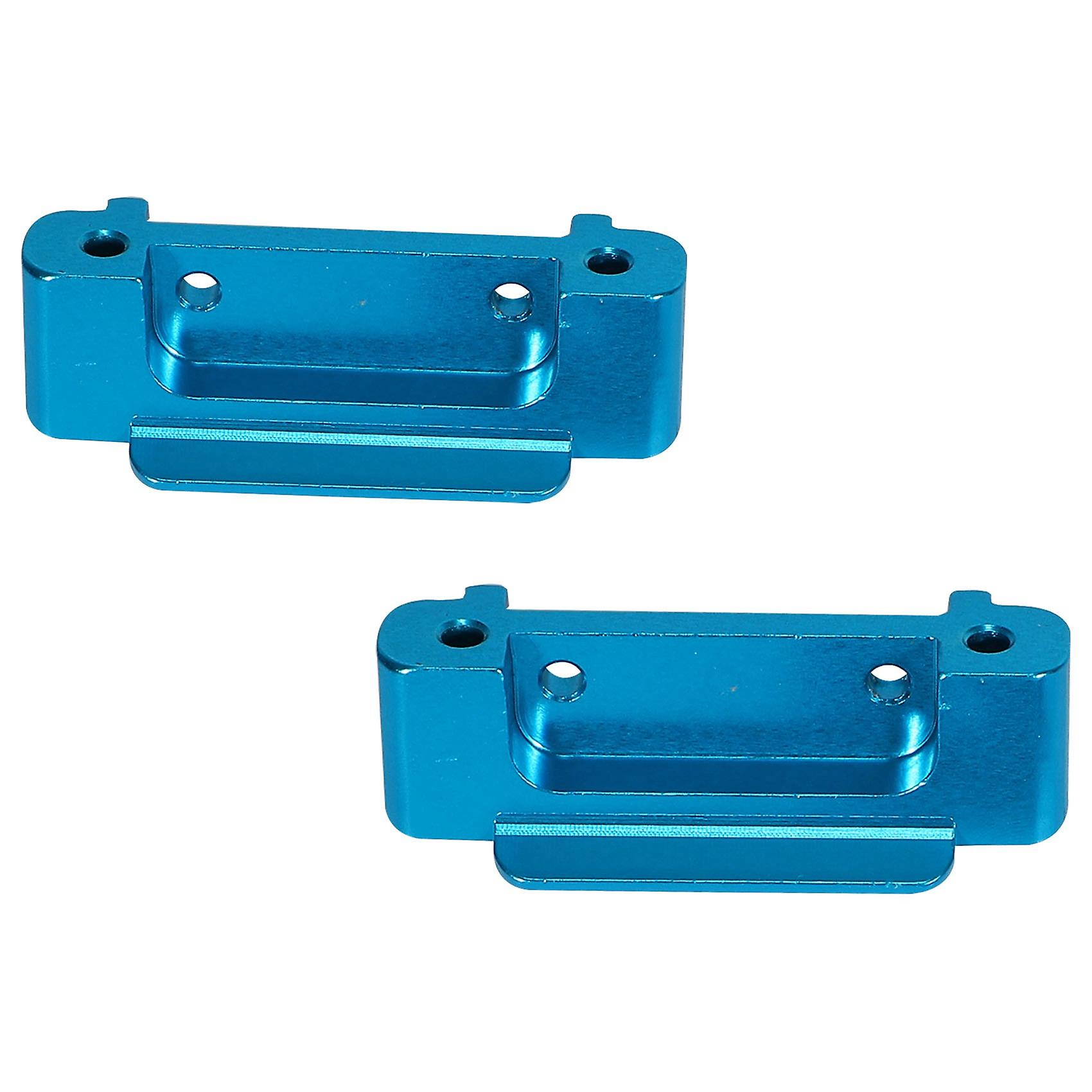 2Pcs Upgrade Spare Rc Car Parts Front Rear Bumper for A959-B A969-B A979-B,Blue