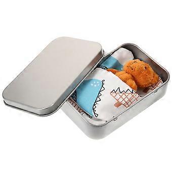 Mini Plush Bear Decoration for Decor 1Set Mini Bear in A Tin Box Ornament