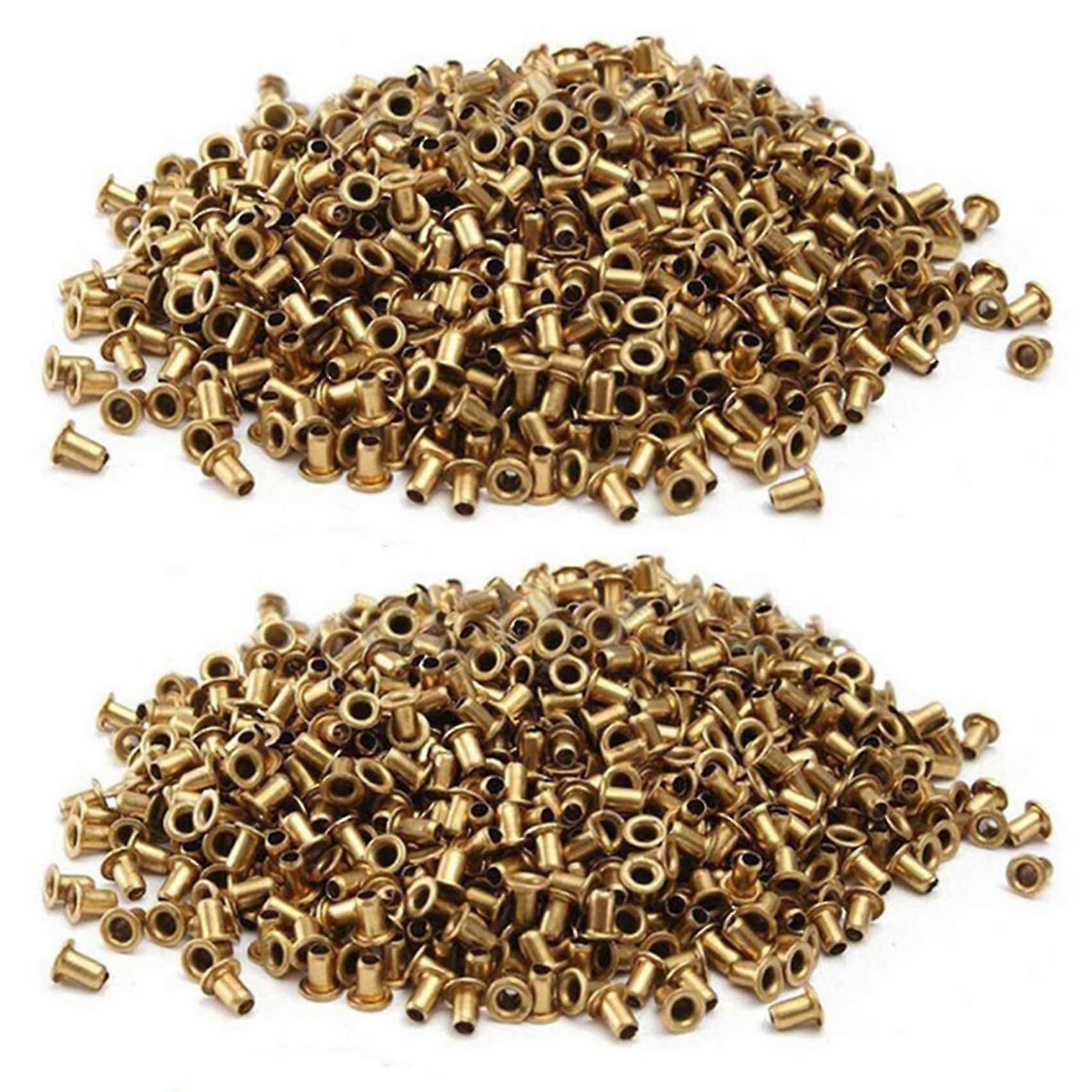 2000Pcs Copper Beekeeping Eyelets compatible with Frames Bee Hive Equipments Copper Caps