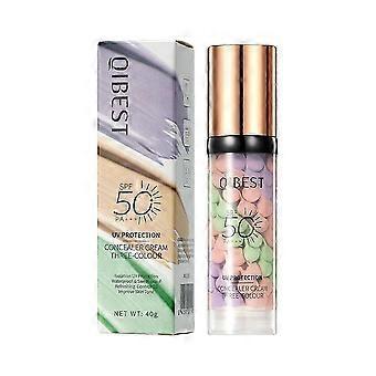 SPF 50 PA trefarget concealerkrem for feilfri hud, 40 g med UV-beskyttelse