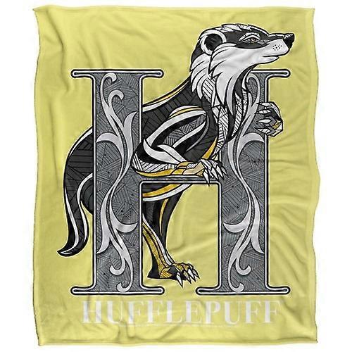 Harry Potter Hufflepuff Badger Blanket