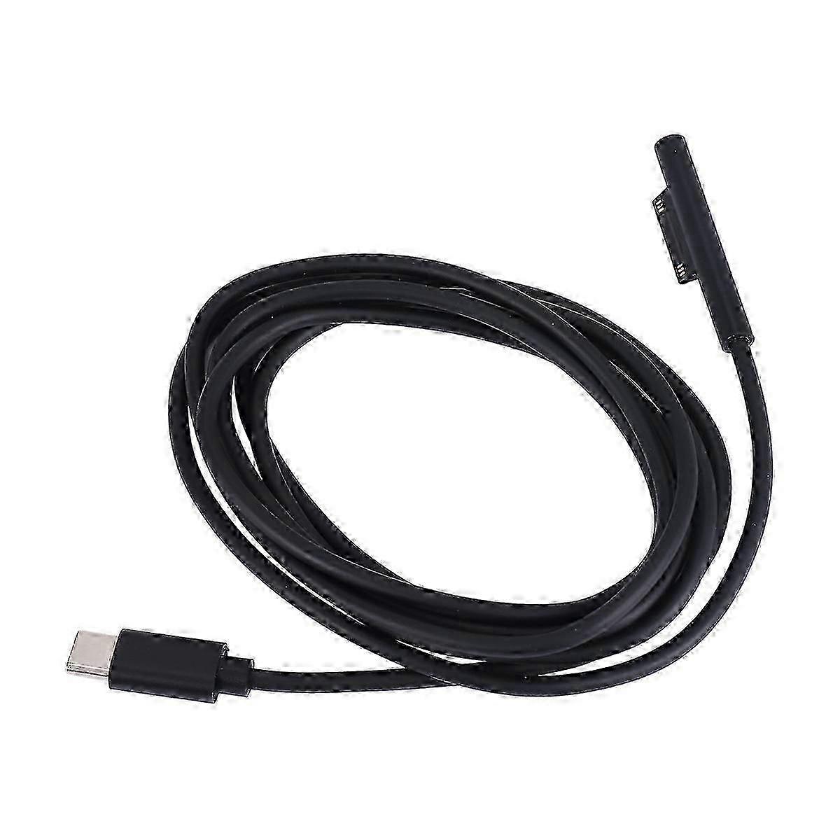Connect to USB C Charging Cable compatible with Surface Pro 3/4/5/6/7,Surface Go
