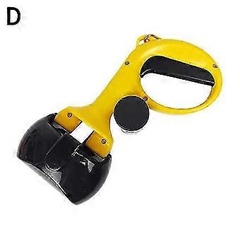 Pet Pooper Scooper Abs Plastic Ergonomic Handle Waste Bags Dog Cleanup 24x12 5cm MultiColour Options