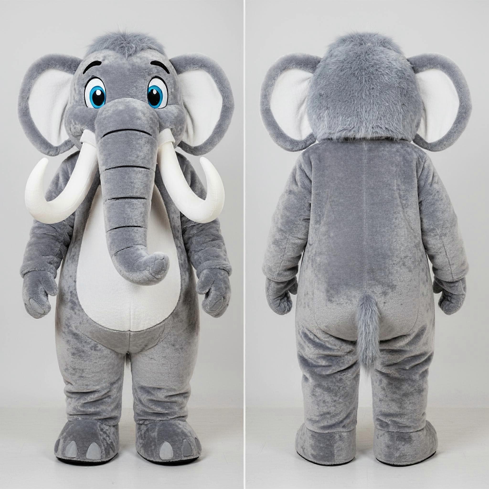 MASTICOT Silver Majestic Mammoth Mascot